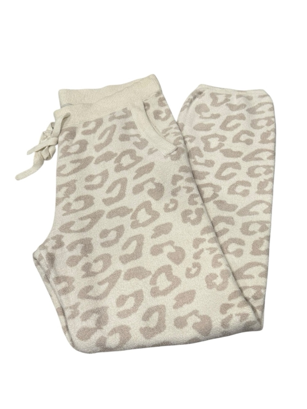 Barefoot Dreams Cozy Chic Ultra Lite - Leopard Print Jogger Pants